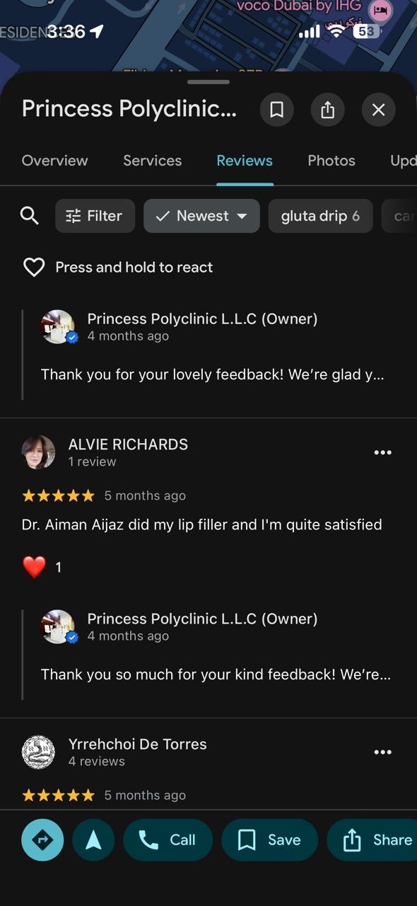 Google review for Dr. Aiman Aijaz (12)