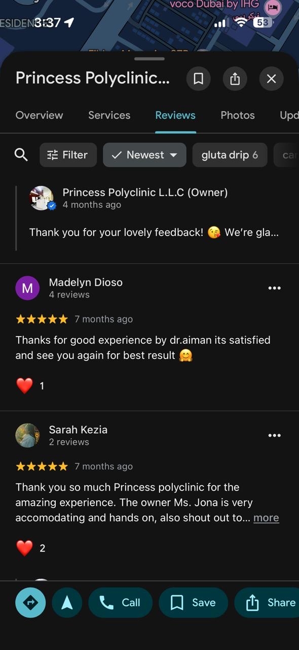 Google review for Dr. Aiman Aijaz (14)