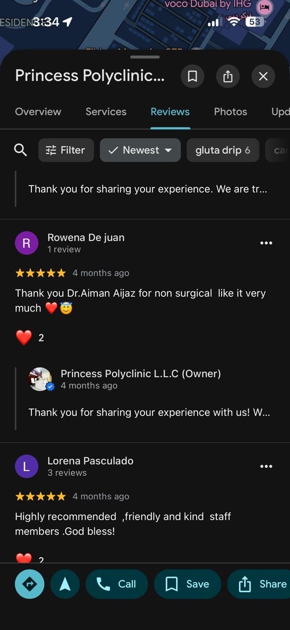 Google review for Dr. Aiman Aijaz (6)